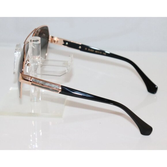 New Goliath XI Black Rose Gold Aviator Sunglasses 62-15-145 display picture 1
